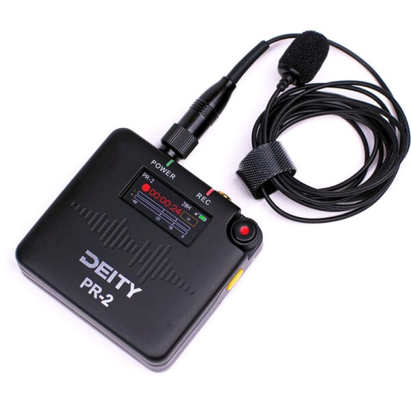 Deity Microphones PR-2 32-Bit Float Pocket Audio Recorder with Lavalier Mic - Image 2