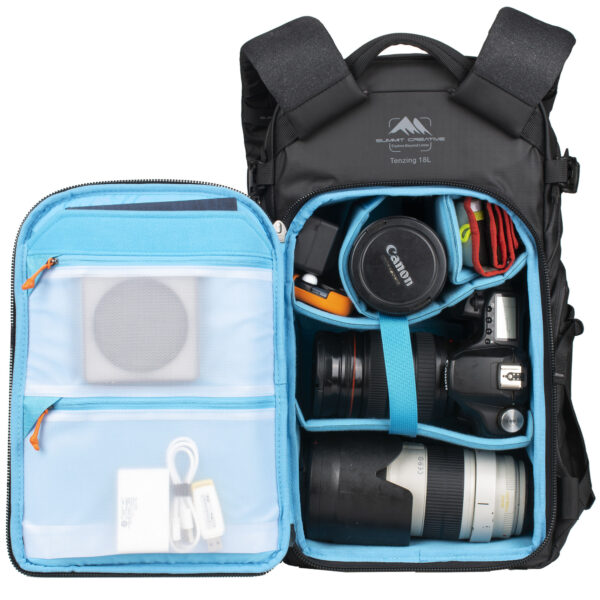 Summit Creative Small Camera Backpack Tenzing 18L (Black) - Image 8