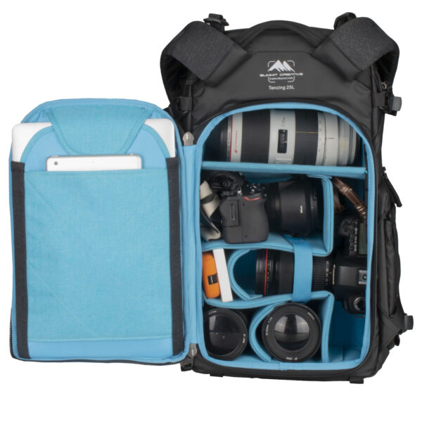 Summit Creative Medium Camera Backpack Tenzing 25L (Black) - Image 9