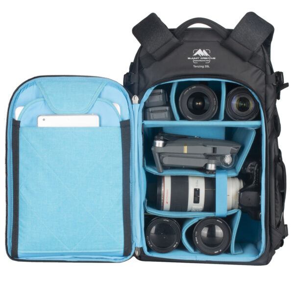 Summit Creative Large Camera Backpack Tenzing 35L (Orange) - Image 12