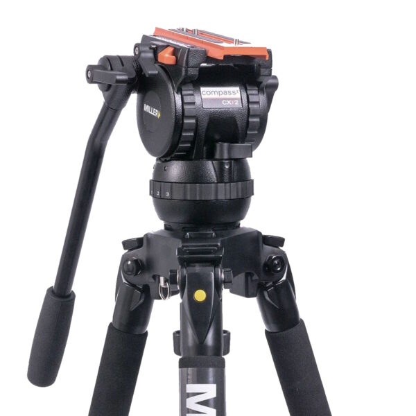 Miller 4027 Versa CXV2 Solo-Q 75 2-STG (Carbon Fibre) Tripod System with Bag - Image 2