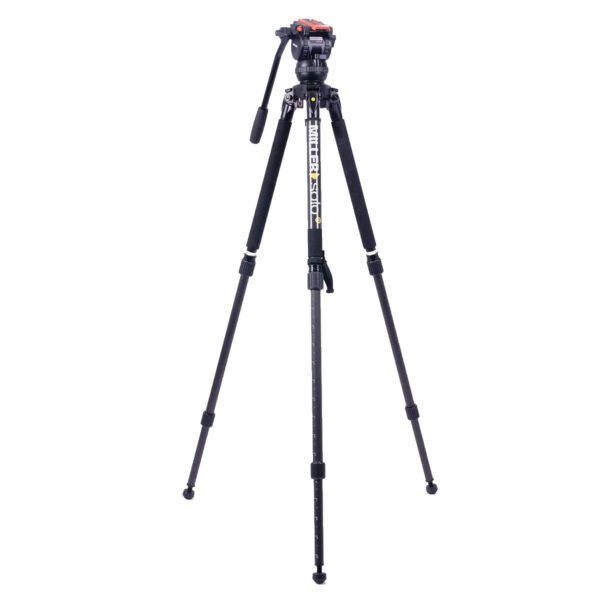 Miller 4027 Versa CXV2 Solo-Q 75 2-STG (Carbon Fibre) Tripod System with Bag - Image 3