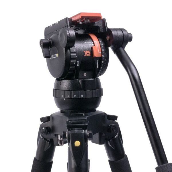 Miller 4030 Versa CXV2 Solo-Q 75 3-STG (Carbon Fibre) Tripod System with Bag - Image 2