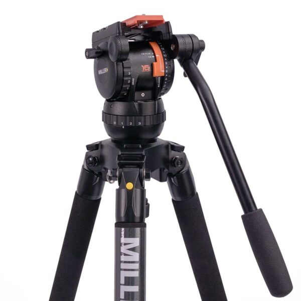 Miller 4057 Versa CXV6 Solo-Q 75 2-STG (Carbon Fibre) Tripod System with Bag - Image 3