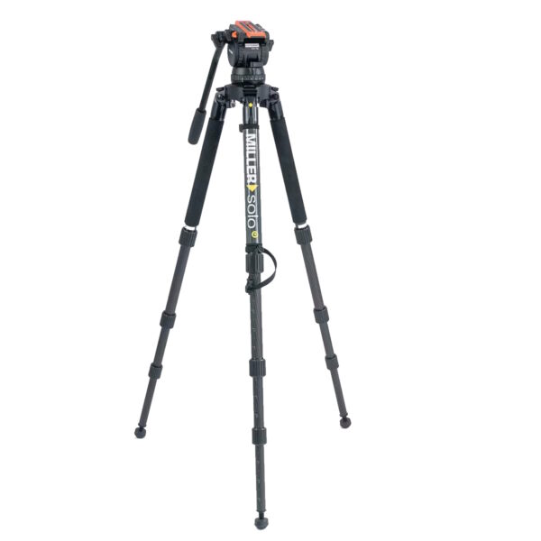 Miller Versa 4120 CXV10 Solo-Q 100 3-STG (Carbon Fibre) Tripod System With Bag - Image 4