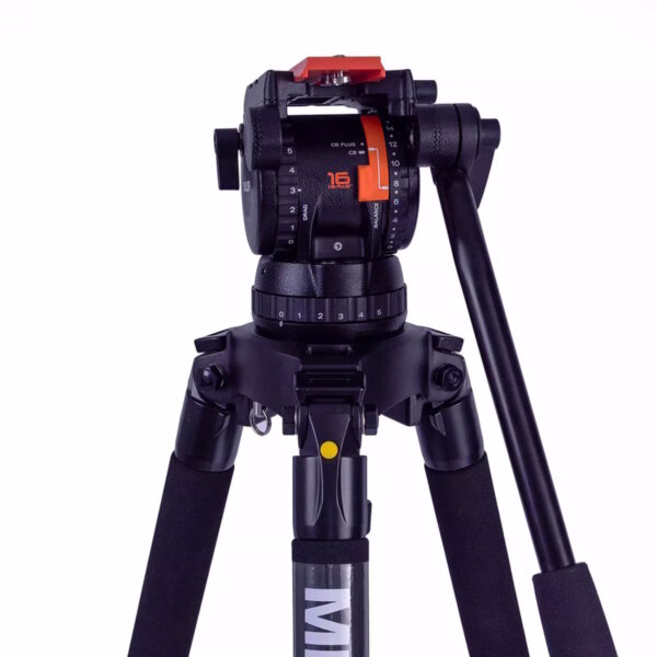 Miller Versa 4147 CXV14 Solo-Q 100 2-STG (Carbon Fibre) Tripod System with Bag - Image 2
