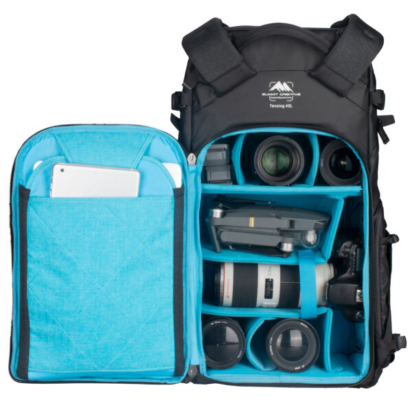 Summit Creative Large Camera Backpack Tenzing 35L (Blue) - Image 12