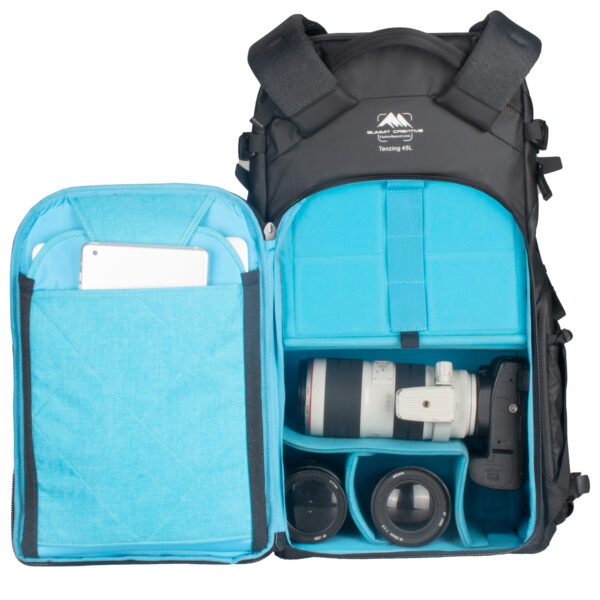 Summit Creative XLarge Camera Backpack Tenzing 45L (Orange) - Image 11