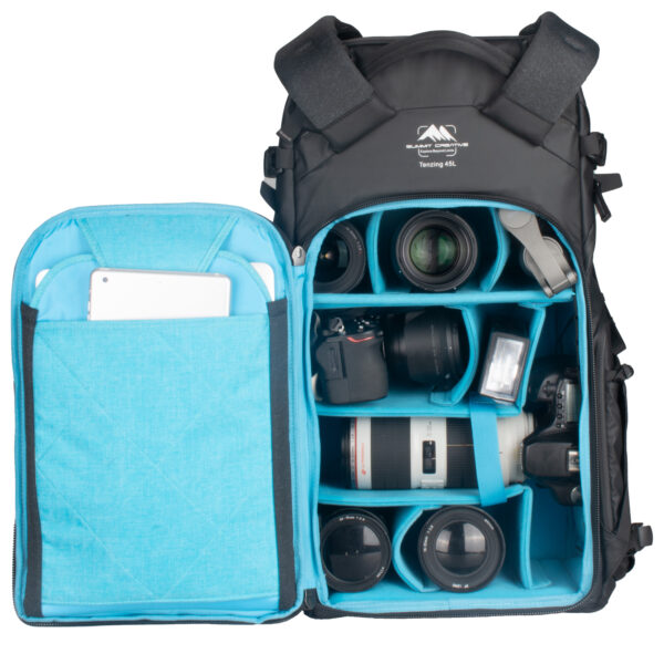 Summit Creative XLarge Camera Backpack Tenzing 45L (Orange) - Image 12