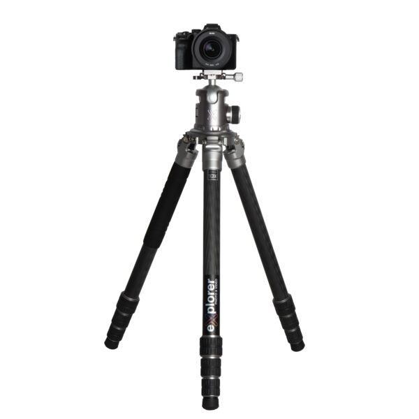 Explorer EX-ACPROKIT Ascent Professional Carbon Fibre Tripod with EX-XL Epic Explorer Extra Large Ball Head - Image 4