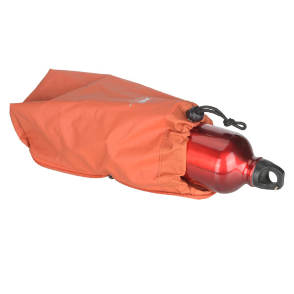 Summit Creative Folding Accessories Bag (Suits Water Bottle or Small Drone) (Orange)