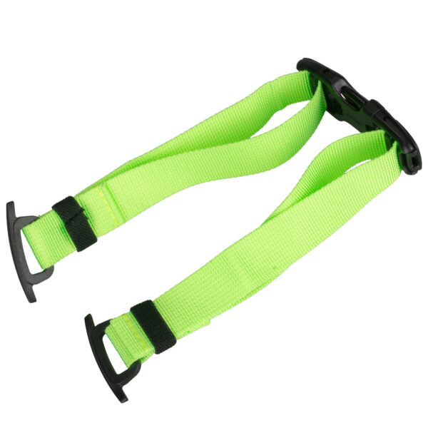 Summit Creative Front Accessories Buckle Strap for Tenzing Series Bags - Set of 2 (Fluorescent Green) - Image 3