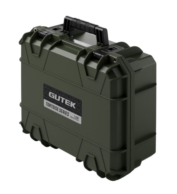 Gutek Tortoise T-230 OD Green Protective Case - Image 4