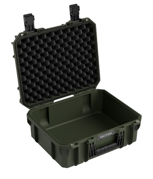 Gutek Tortoise T-230 OD Green Protective Case - Image 5