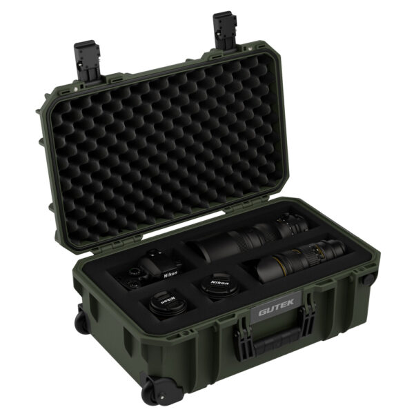 Gutek Tortoise T-300 OD Green Protective Case - Image 7