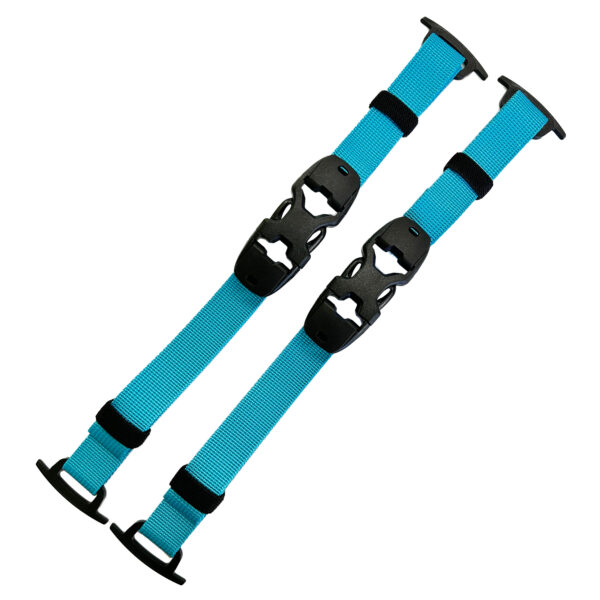 Summit Creative Front Accessories Buckle Strap for Tenzing Series Bags - Set of 2 (Light Blue)