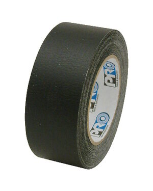 Pro Tapes Pro 46 Black Colored Crepe Paper Masking Tape 50mm x 54m with 75mm core