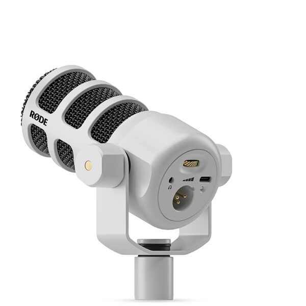 Rode PodMic-USB Versatile Dynamic Microphone – White - Image 4