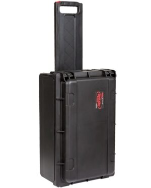 SKB 1SKB-iSF2U Injection Molded 2U Studio Flyer Rolling Rack Case