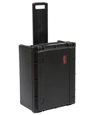 SKB 1SKB-iSF4U Injection Molded 4U Studio Flyer Rolling Rack Case