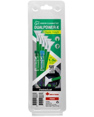 VisibleDust EZ Sensor Cleaning Kit DUALPOWER-X Regular Strength MXD-100 1.3x Green Vswabs