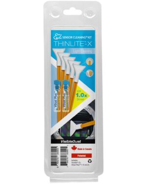 VisibleDust EZ Sensor Cleaning Kit THINLITE-X Light Cleaning Orange DHAP 1.0x Vswabs