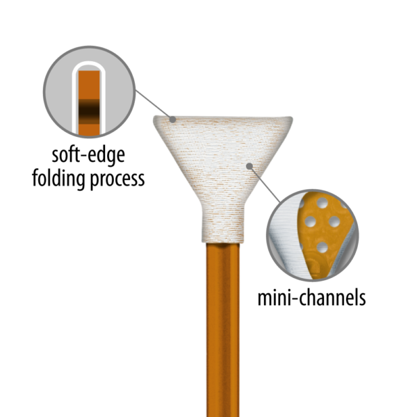 VisibleDust EZ Sensor Cleaning Kit PLUS with VDust Plus, 5 x Orange DHAP 1.3x Vswabs and Sensor Brush - Image 2