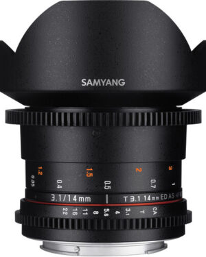 Samyang 14mm T3.1 MK2 Sony FE Full Frame VDSLR/Cine Lens