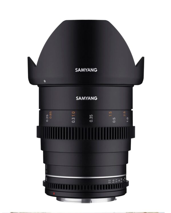 Samyang 24mm T1.5 MK2 Canon EF Full Frame VDSLR/Cine Lens - Image 2