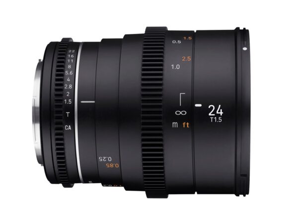 Samyang 24mm T1.5 MK2 VDSLR/Cine Sony FE Full Frame Lens - Image 5