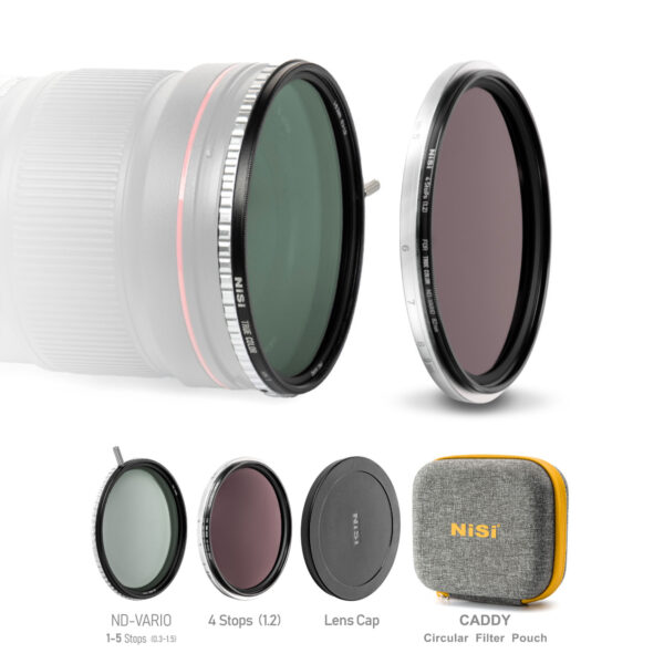 NiSi SWIFT 77mm True Color VND Kit 1-9 stops (1-5 Stops VND + 4 Stop ND) - Image 2