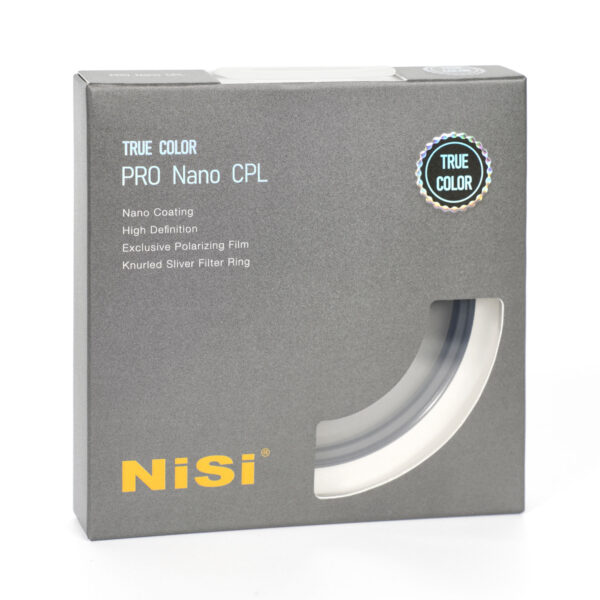 NiSi 82mm True Color Pro Nano CPL Circular Polarizing Filter - Image 8