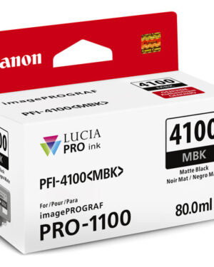 Canon PFI-4100 Matte Black Pigment Ink Tank (80mL)