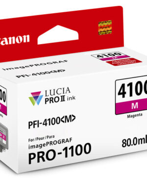 Canon PFI-4100 Magenta Pigment Ink Tank (80mL)