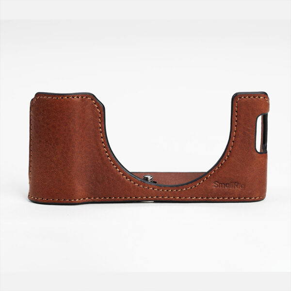 SmallRig Leather Half Case Kit for FUJIFILM X100VI (Brown) 4699 - Image 2