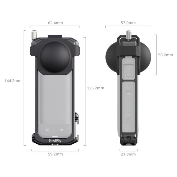 SmallRig Cage for Insta360 X4 4278 - Image 2