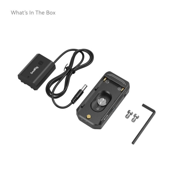 SmallRig NP-F Battery Adapter Mount Plate Kit with NP-FZ100 Dummy Battery Power Cable (Advanced Edition) 4341 - Image 8