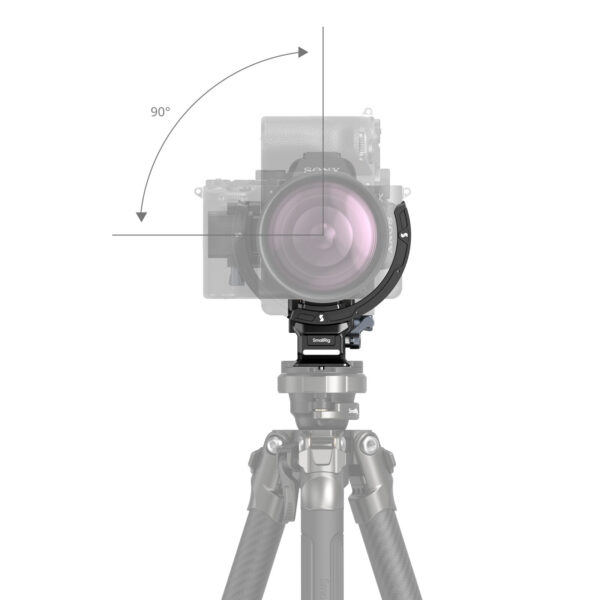 SmallRig Horizontal-to-Vertical Mount Plate Kit for Mirrorless Cameras 4349 - Image 4