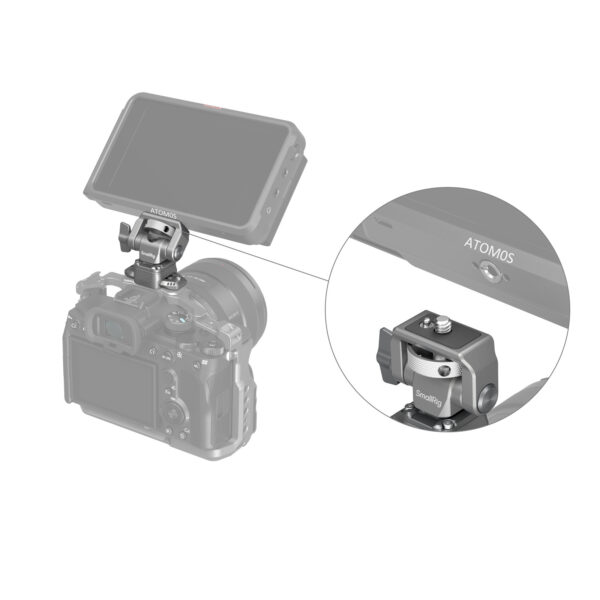 SmallRig HawkLock H21 Quick Release Monitor Support with NATO Clamp 4487 - Image 3