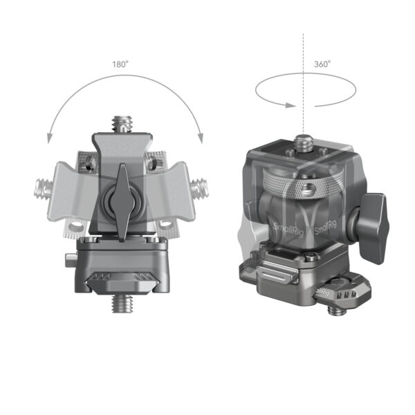 SmallRig HawkLock H21 Quick Release Monitor Support with NATO Clamp 4487 - Image 5