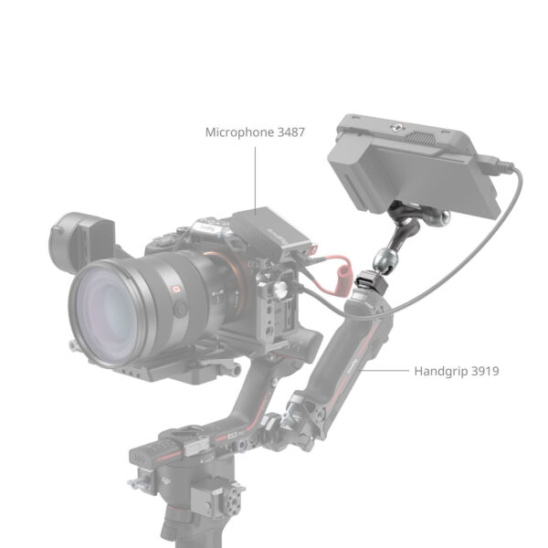 SmallRig HawkLock H21 Quick Release Rosette Magic  Arm (7") 4490 - Image 7