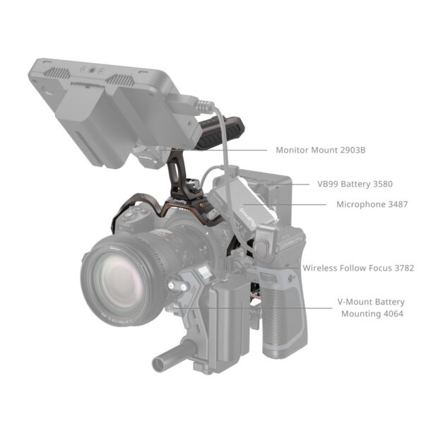 SmallRig "Night Eagle" Cage Kit for Nikon Z 6III 4522 - Image 7
