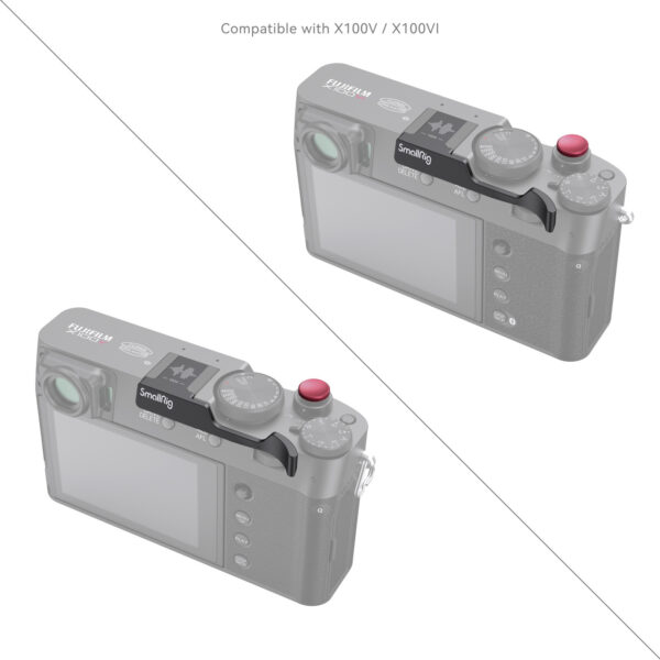SmallRig Thumb Grip for FUJIFILM X100VI / X100V (Black) 4559 - Image 5