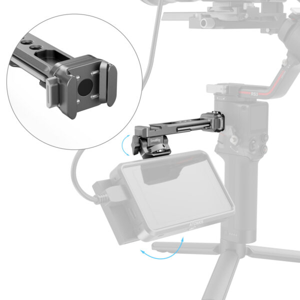 SmallRig HawkLock H21 Monitor Support for DJI Stabilizers 4637 - Image 4