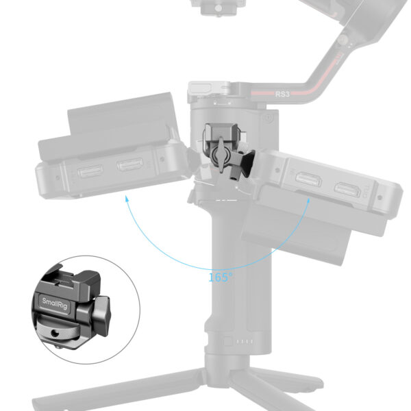 SmallRig HawkLock H21 Monitor Support for DJI Stabilizers 4637 - Image 5