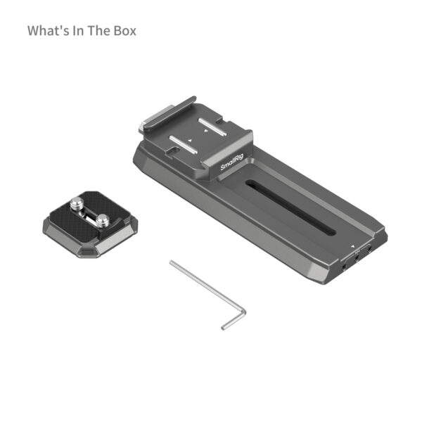 SmallRig HawkLock H38 Manfrotto Quick Release Plate for DJI Stabilizers 4638 - Image 2