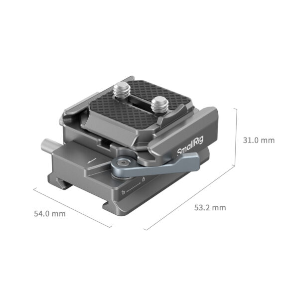 SmallRig HawkLock H38 Arca-Swiss Quick Release Plate for DJI Stabilizers 4639 - Image 6