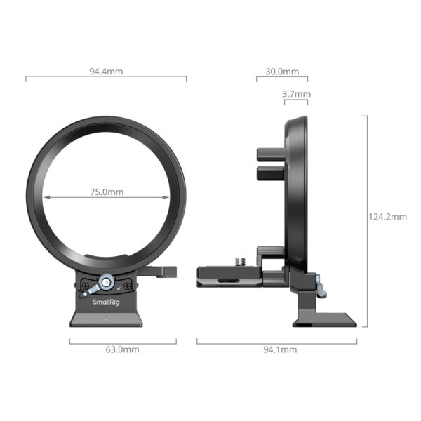 SmallRig Rotatable Horizontal-to-Vertical Mount Plate Kit for Panasonic LUMIX S5 II / S5 IIX / G9 II 4702 - Image 3