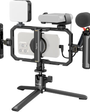 SmallRig All-in-One Video Kit For Smartphone Creators with Audio and Lighting System Full Quick Pro Edition 4704