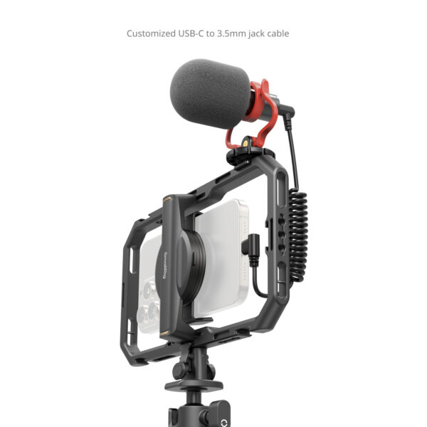 SmallRig All-in-One Video Kit For Smartphone Creators with Audio and Lighting System Full Quick Pro Edition 4704 - Image 5